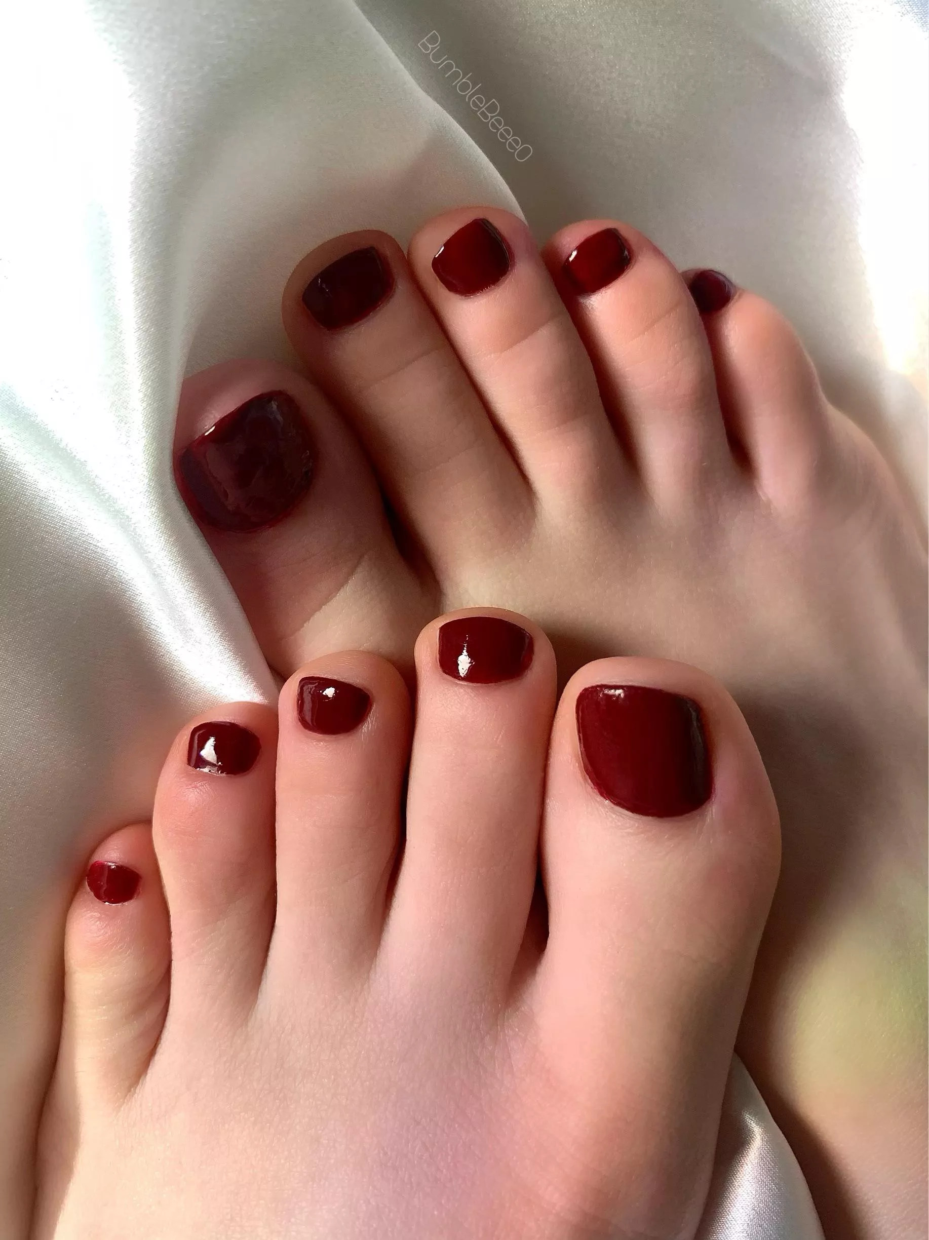 I love how shiny my nail polish is posted by BumbleBeee0