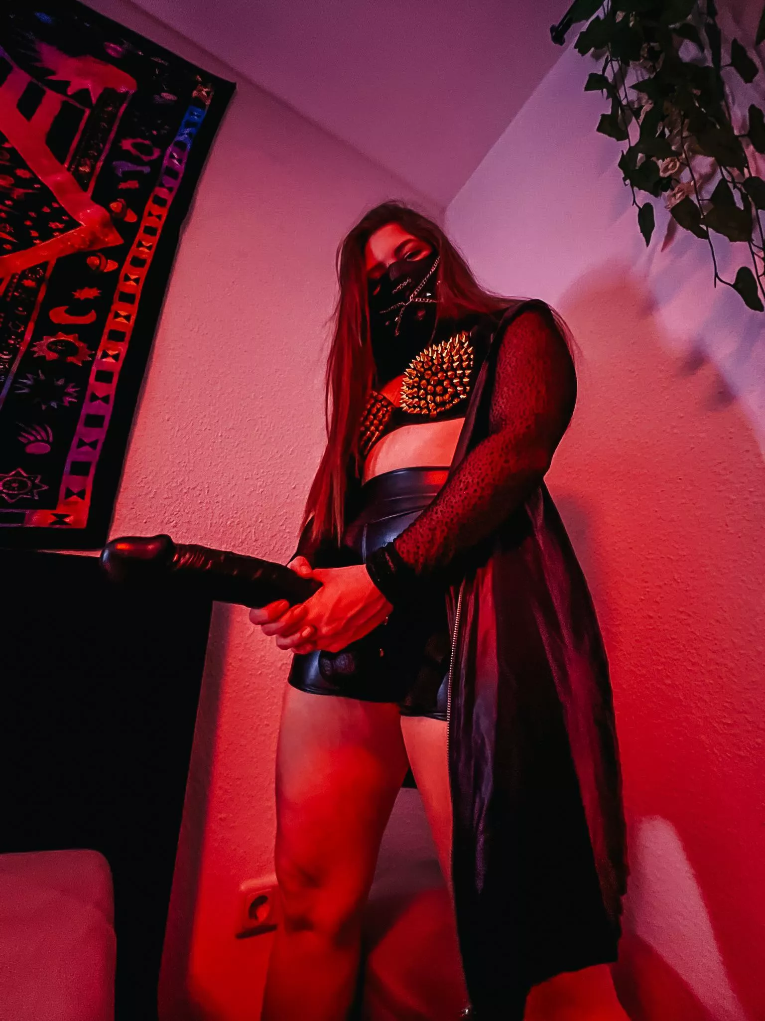 Im the dark knight of your dreams 😈🖤 posted by somuchtohandle