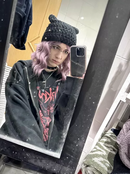 moody goth asks you to watch horror movies - do you accept? by Just-You-9504