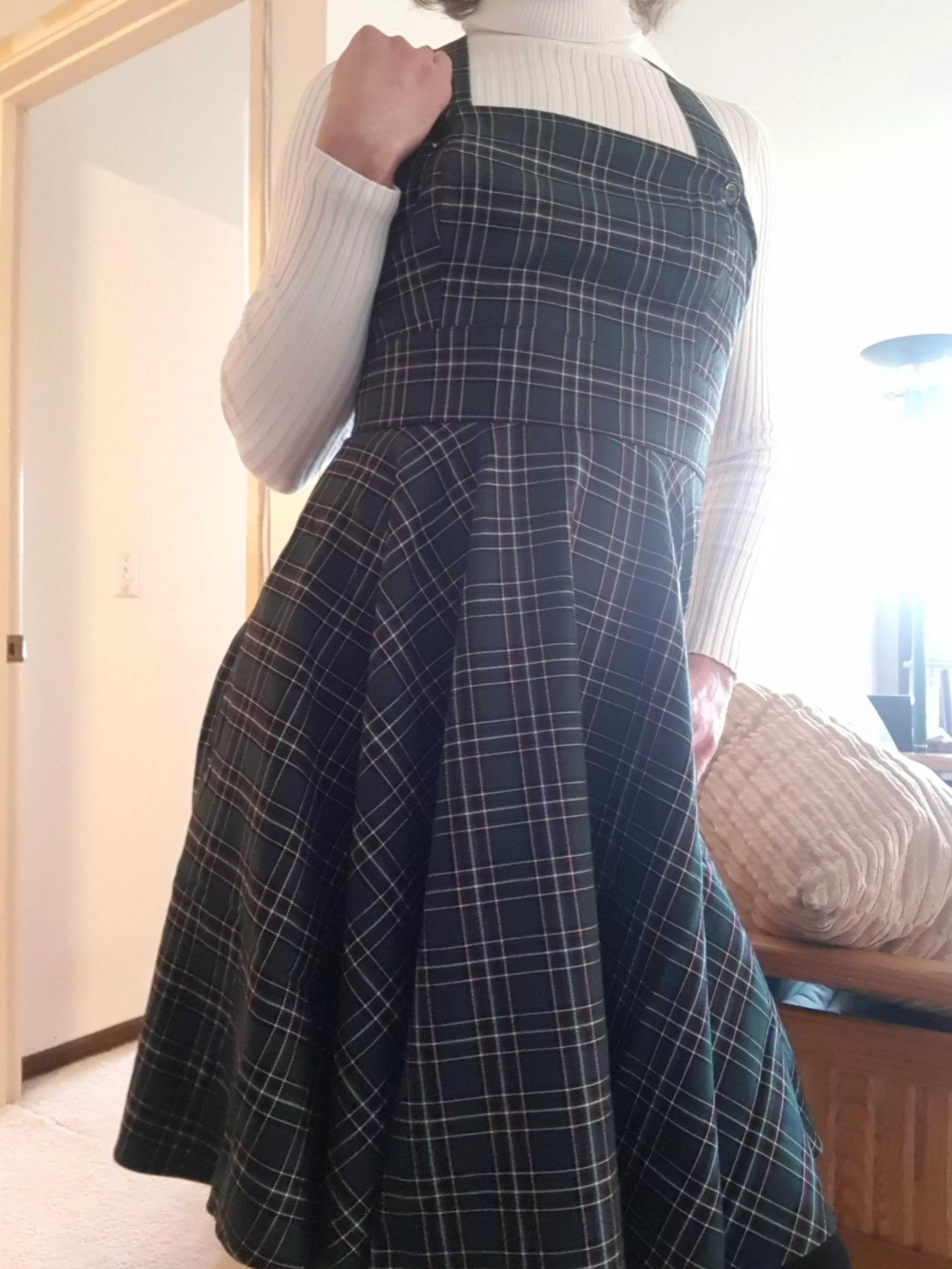 My first dress and I am screaming with euphoria! I got to wear it for 6 hours and it felt incredible! I feel so cozy and cute! posted by DanniRandom