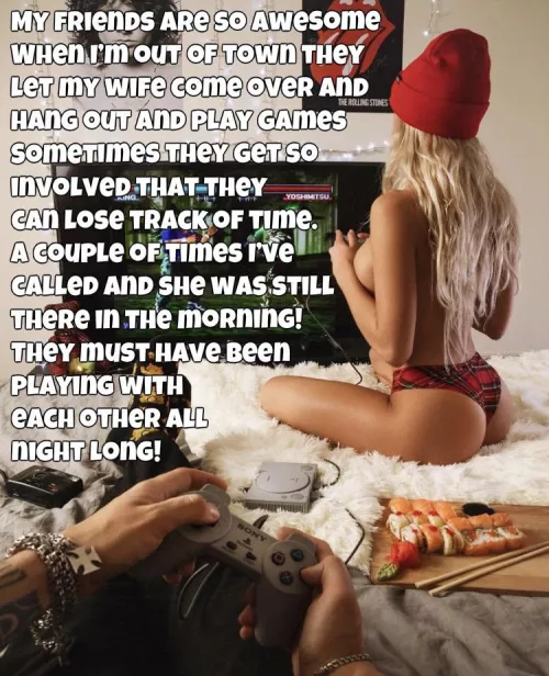 My friends are so nice to my wife and I by ILoveToShareMyWife69