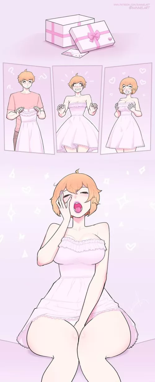 My girlfriend sent me this gift- kannelArt by bigbitburner