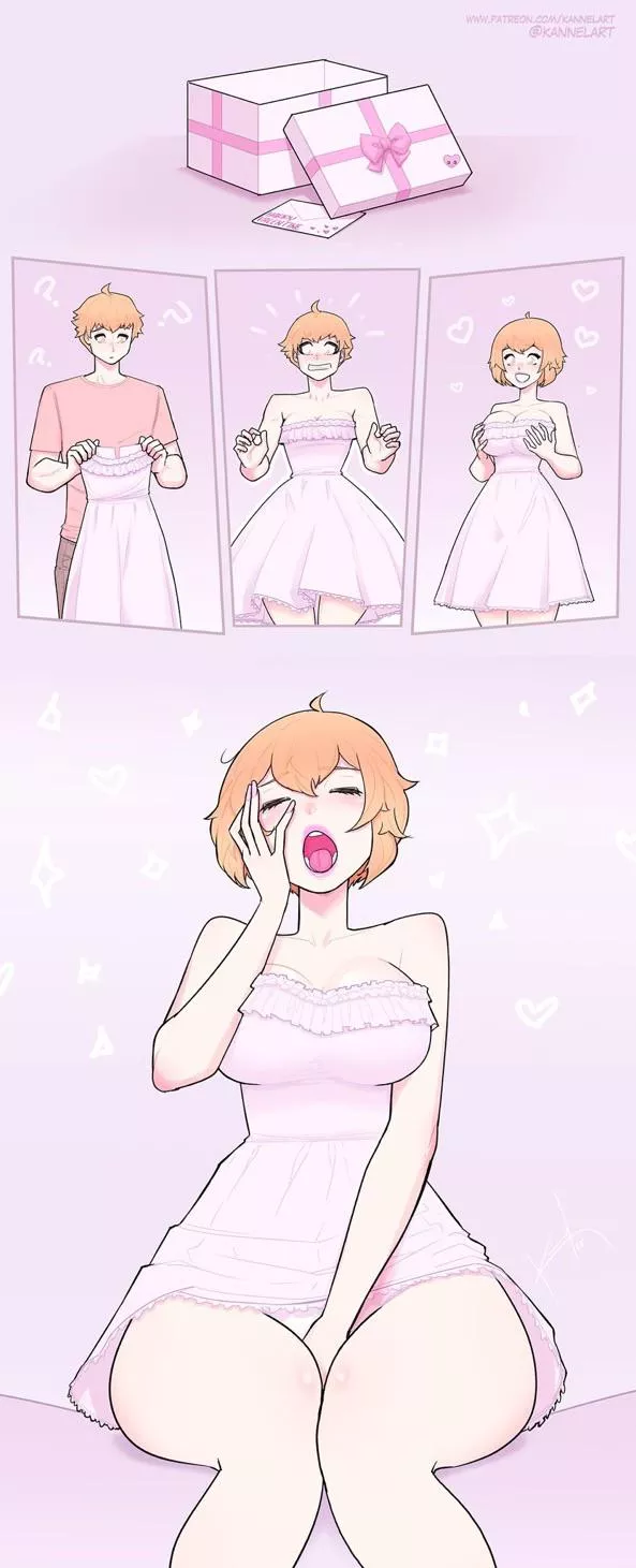 My girlfriend sent me this gift- kannelArt posted by bigbitburner