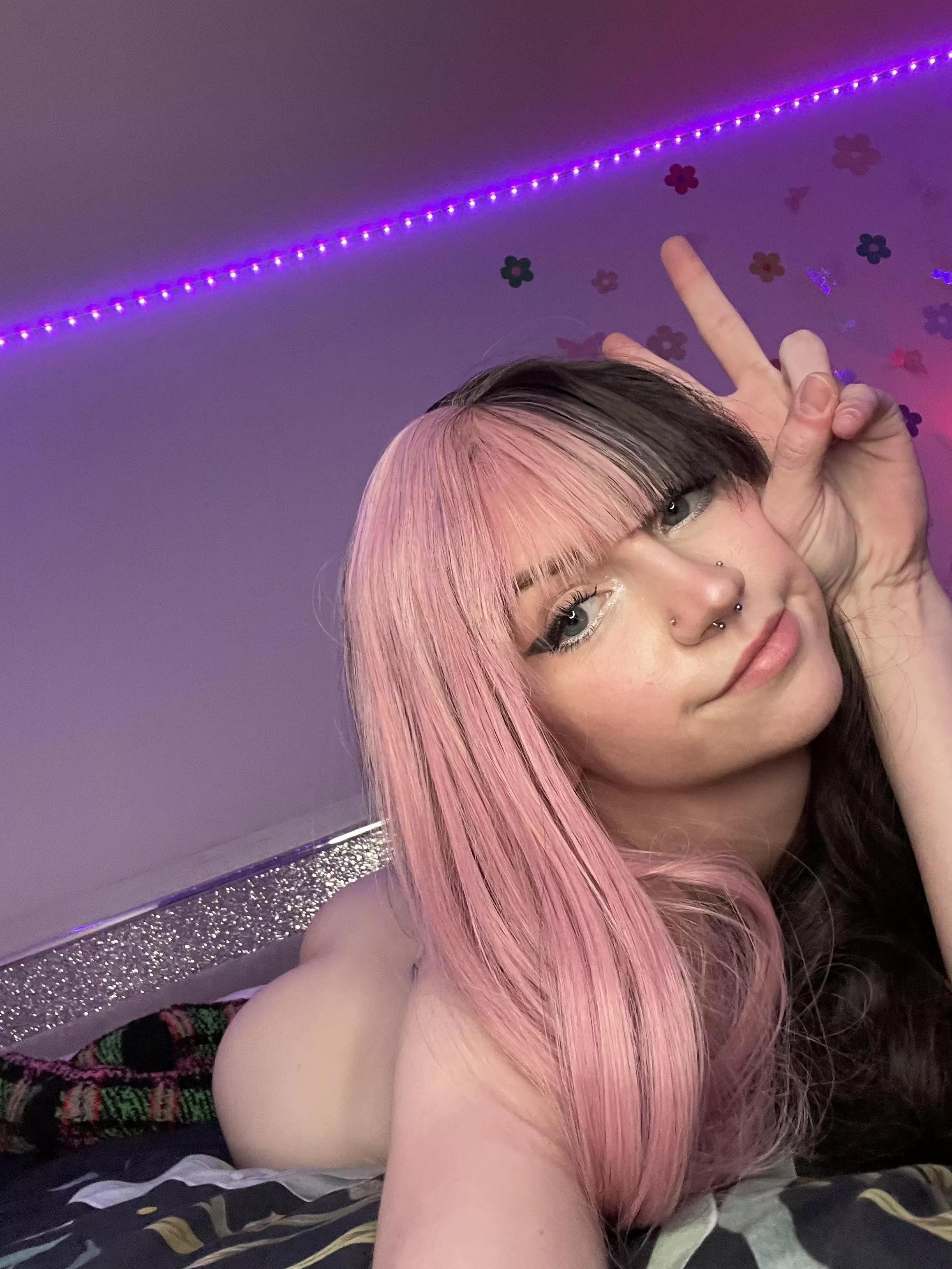 nothing but the fuzzy socks posted by peachikinzz