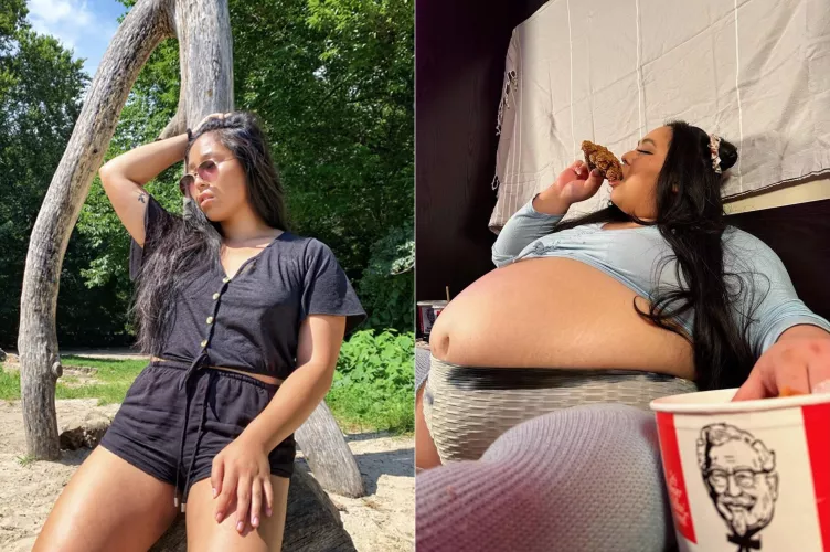 Ok so maybe I gained a LITTLE weight 😅 by mochiibabii