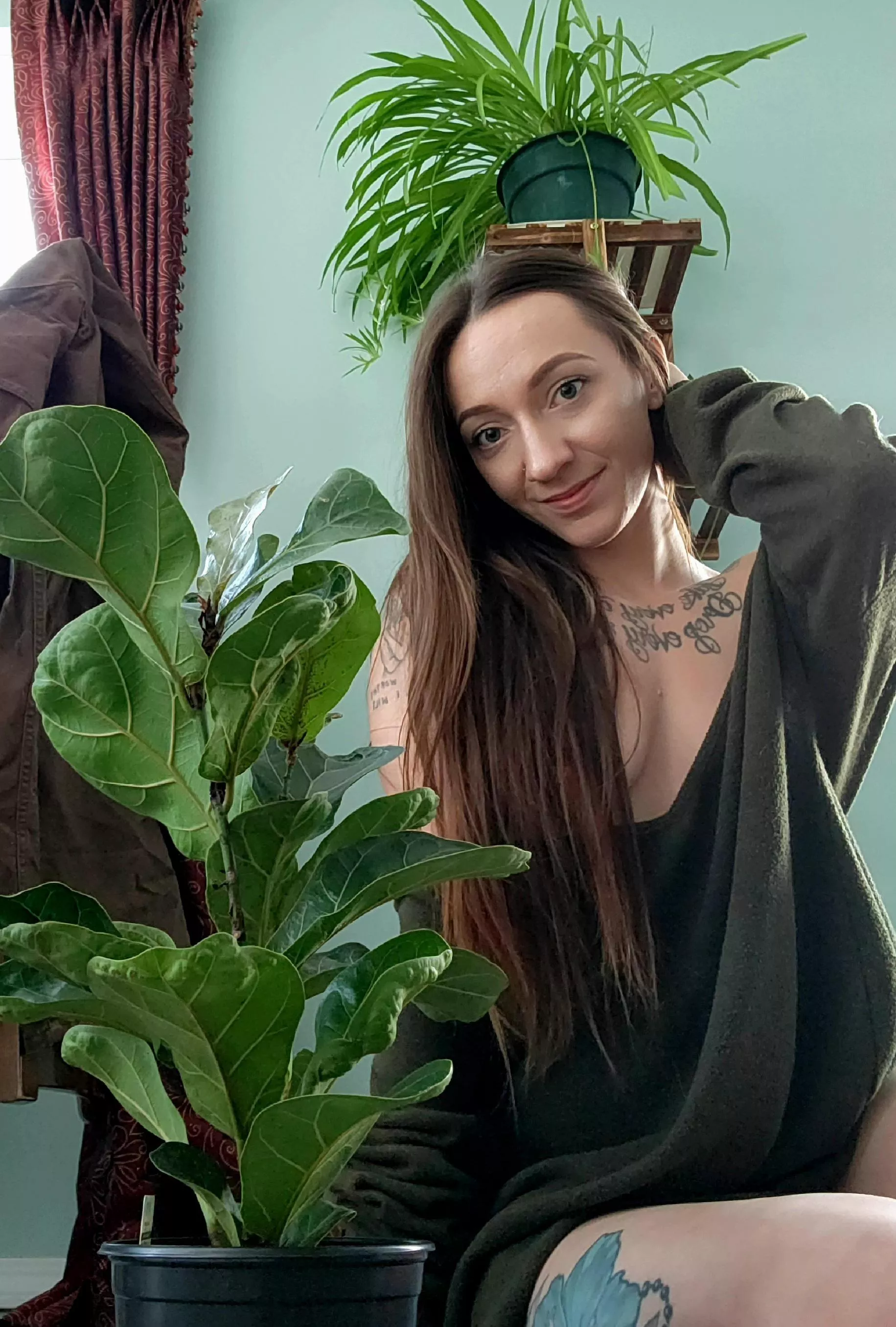 rapunzel is good at making things grow 😋 posted by wildflower-024