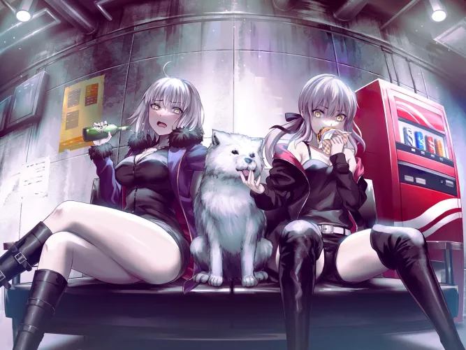 Saber & Jeanne Alter [Fate/GO] by CheetahSperm18