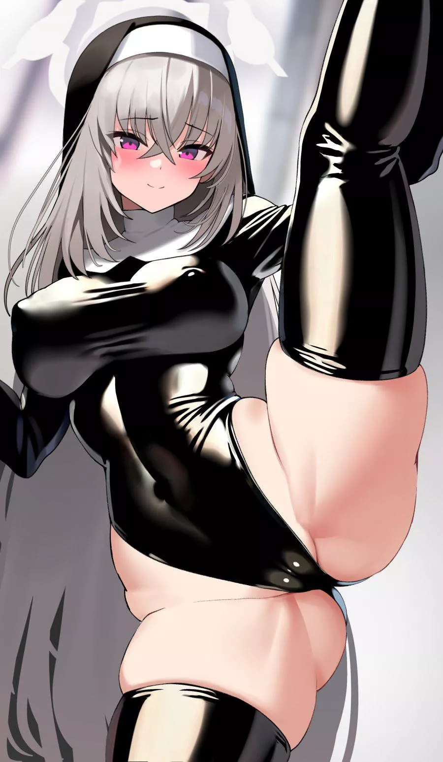 Sakurako stretching posted by iowess