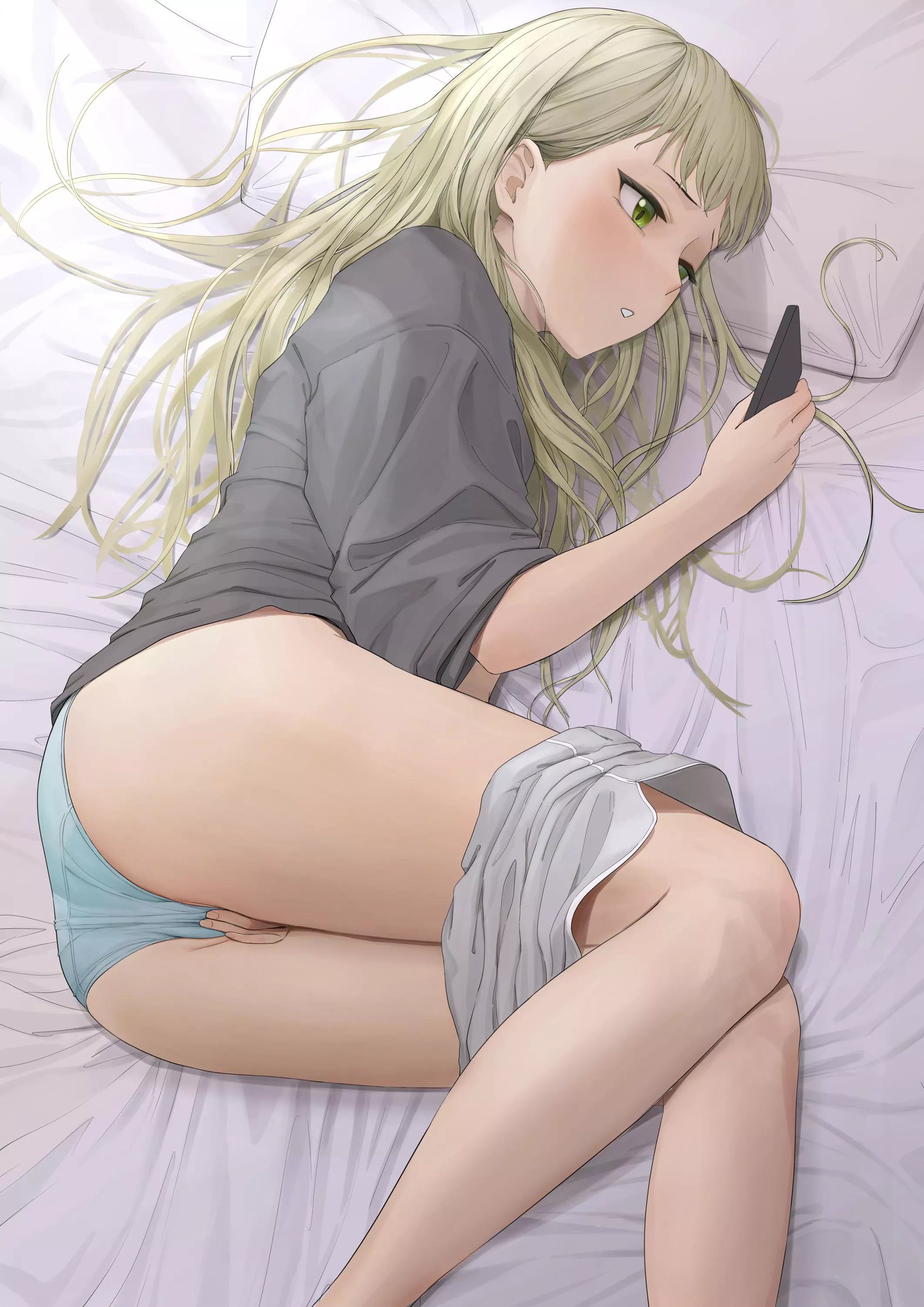 Softly Touching Herself posted by XxspsureshotxX