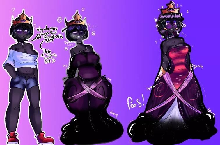 Tomboy to Latex Princess! (@IcyDoesNsfw) by Icecube640