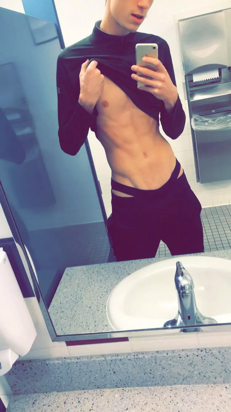 Wearing a jockstrap to school 😛 posted by kevtwink