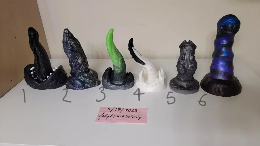 WTS 6 Toys by WhyIsShrekSoSexy