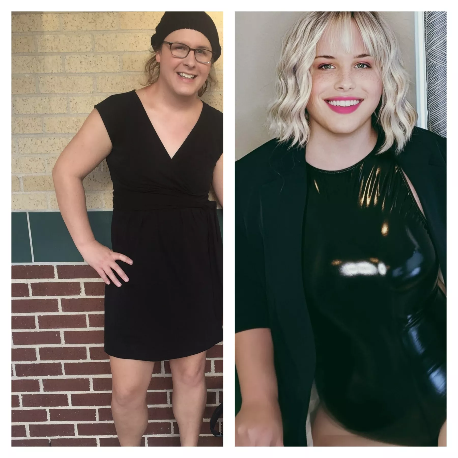 5 years and a lot of plastic later I ended up as a shiny bimbo! posted by LatexPhetish