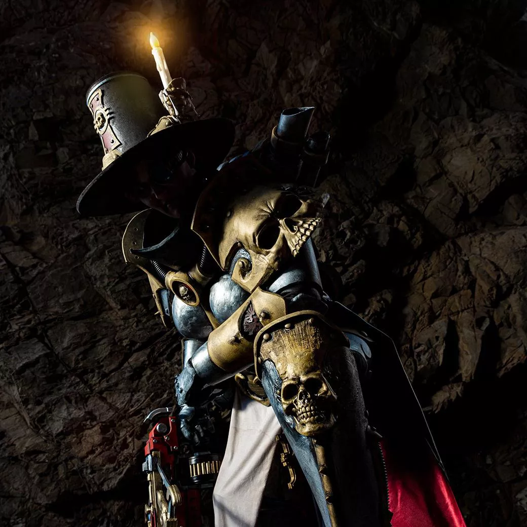 A little teaser shot of Inquisitor Greyfax, as a treat. posted by LolliLane