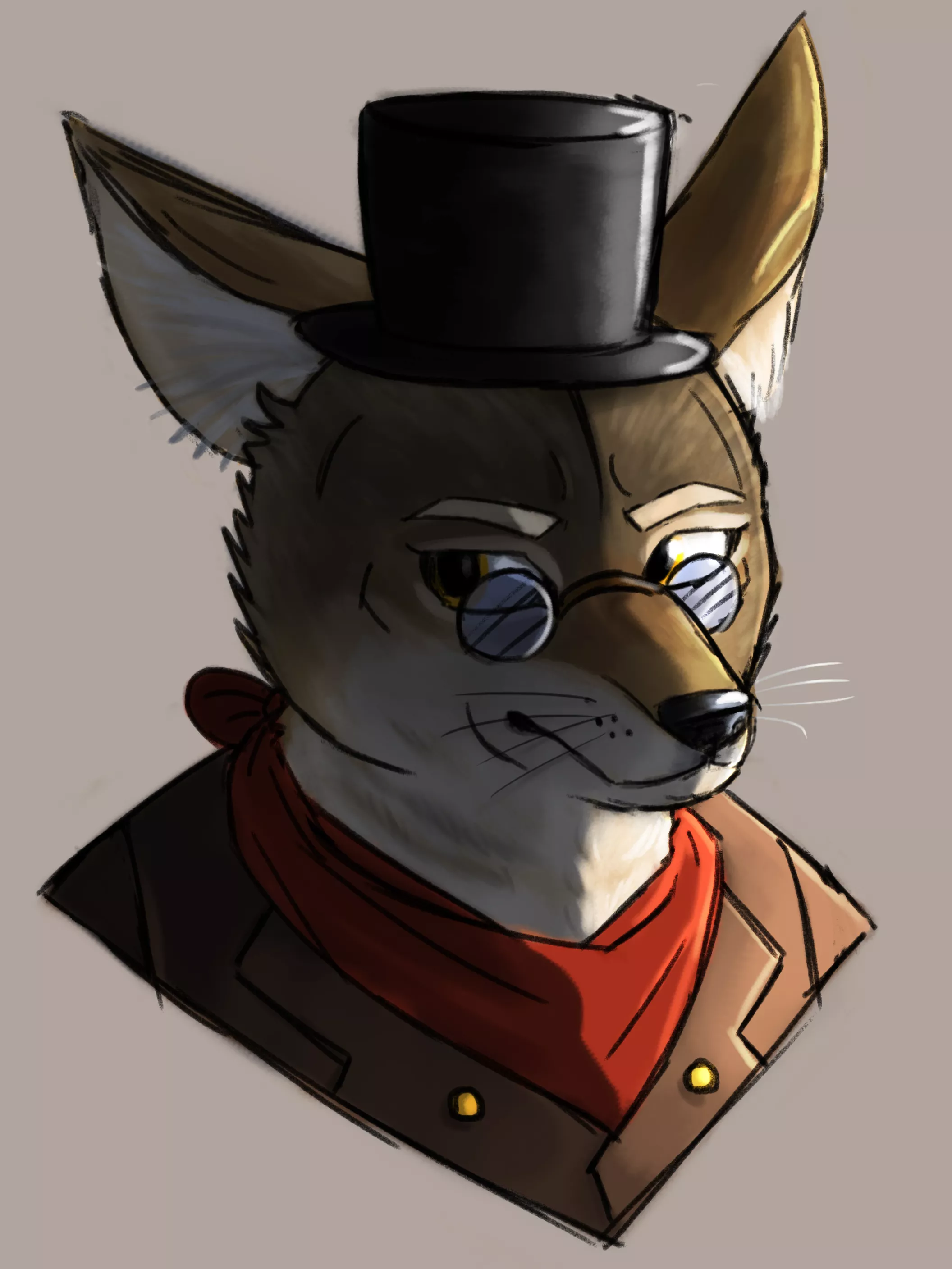 Behold, Dr. Jackal! (I'm absolutely obsessed with victorian era/steampunk rn help) posted by Tiger-Stripes8