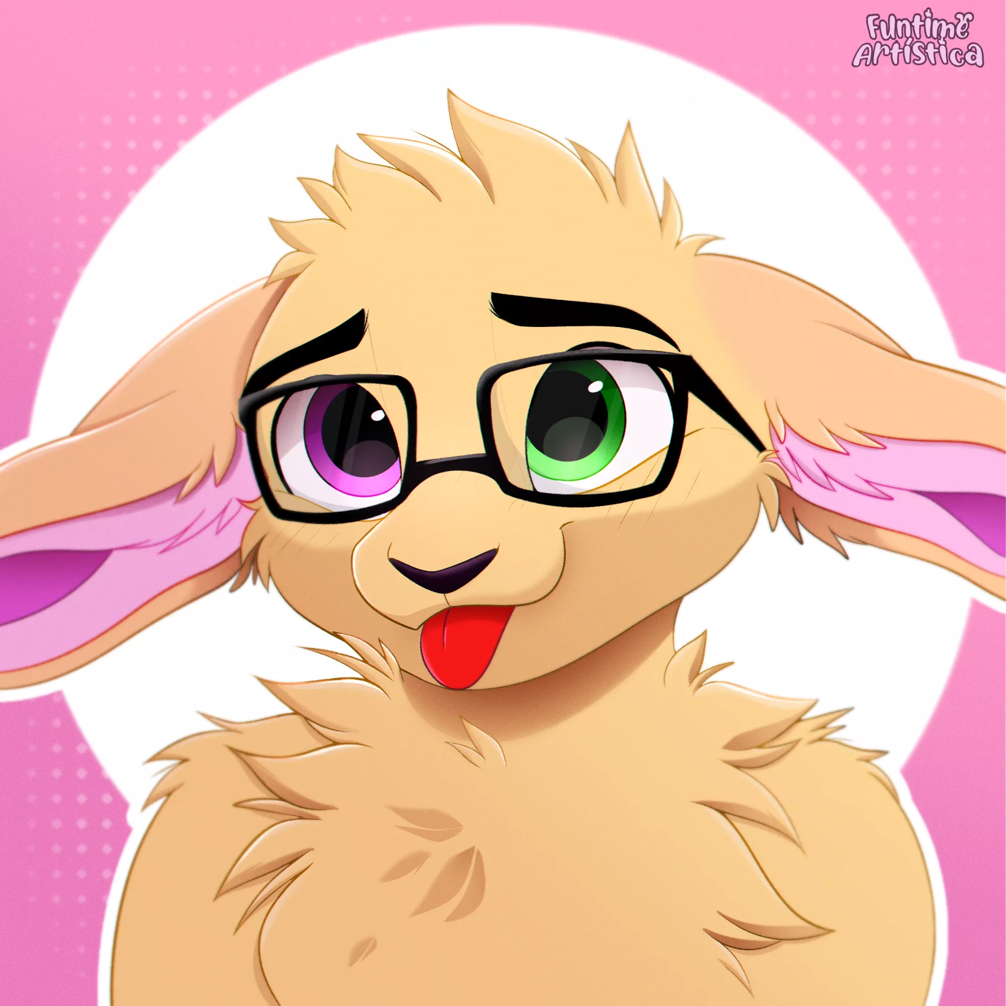 bunny mlem (art by me) posted by Carla_H_tinha