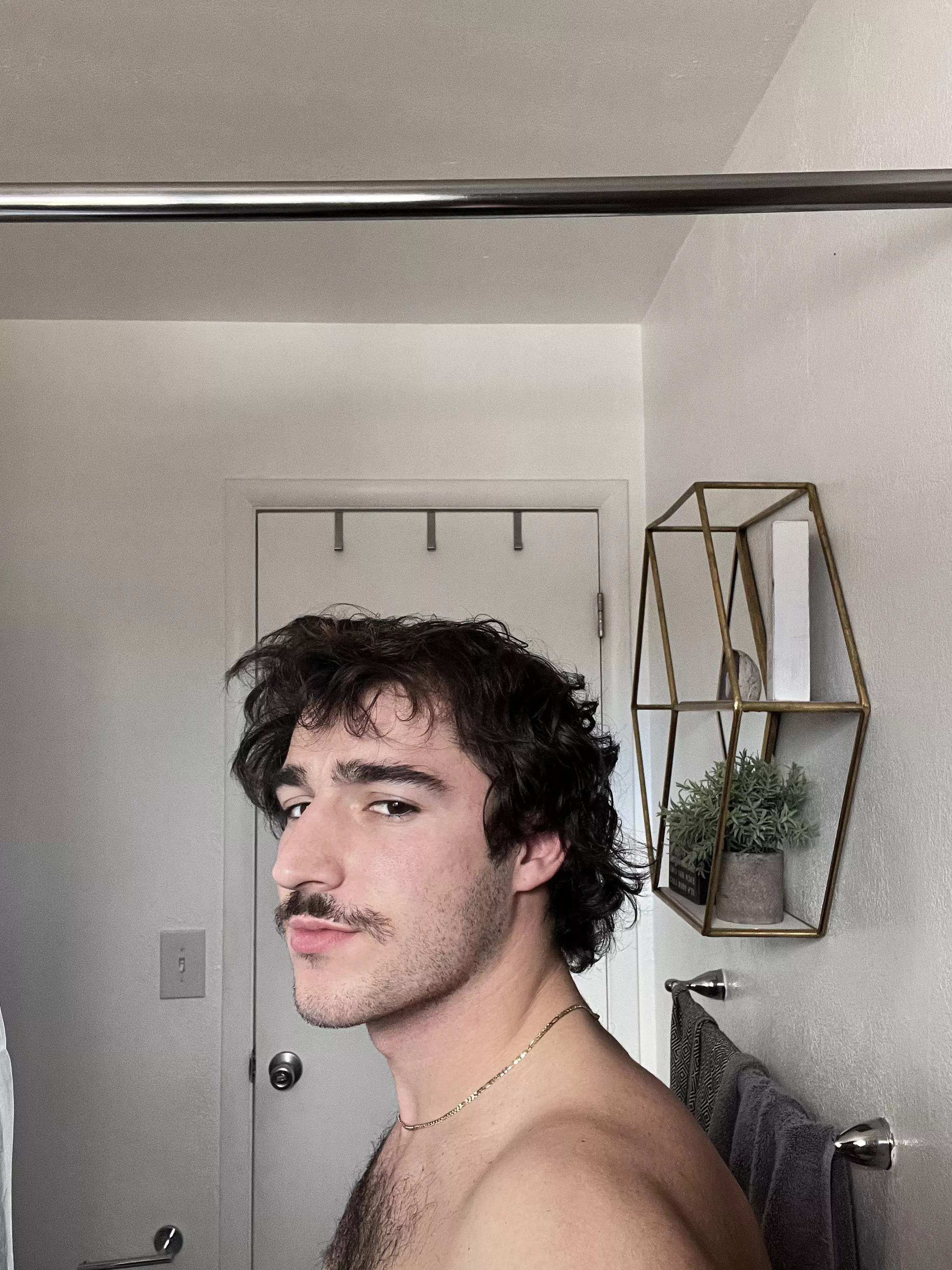 Cleaning up for the big interview today. Wish me luck 🤞 posted by rmfeary97