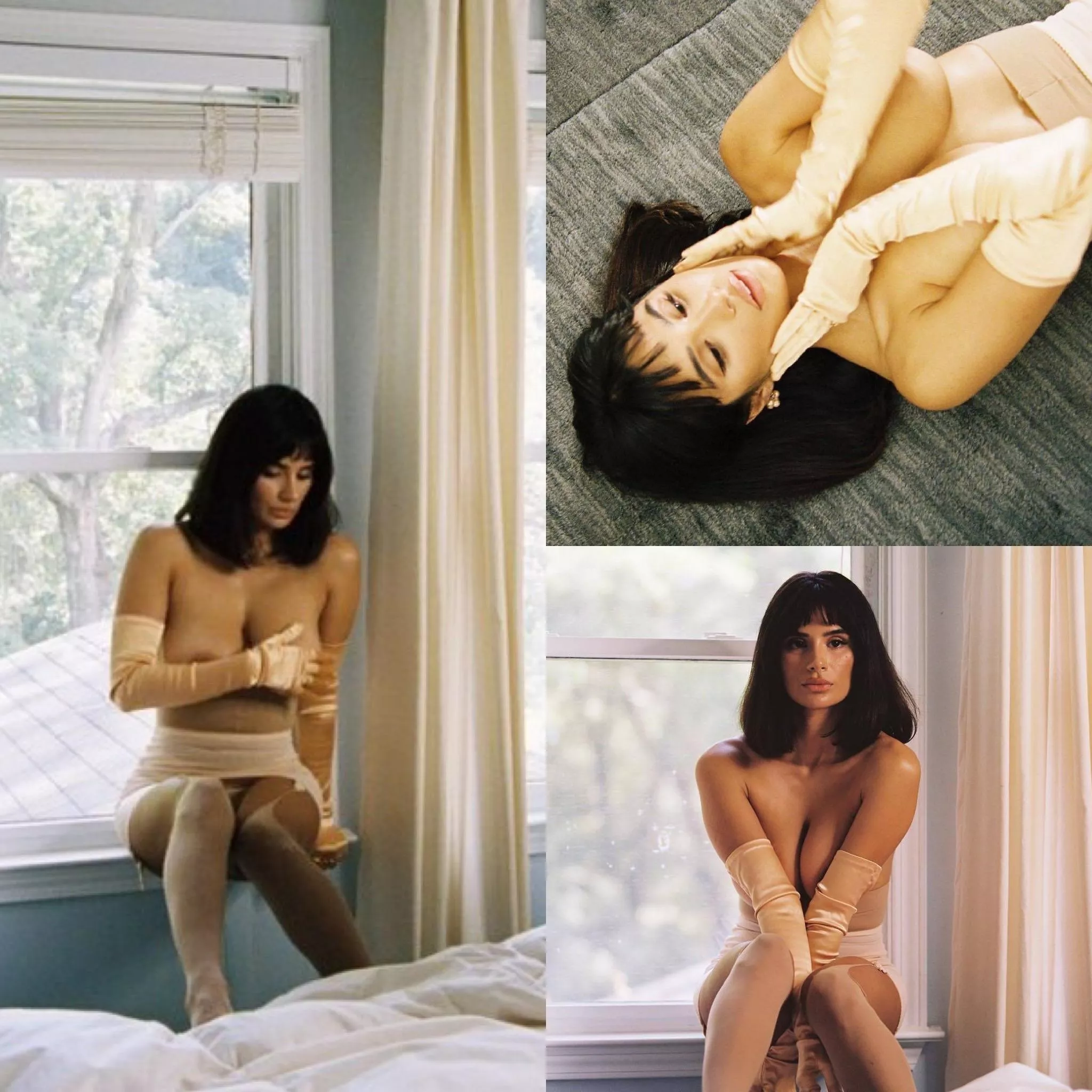 Diane Guerrero photoshoot Topless BTS posted by Fantastic-Brain-4777