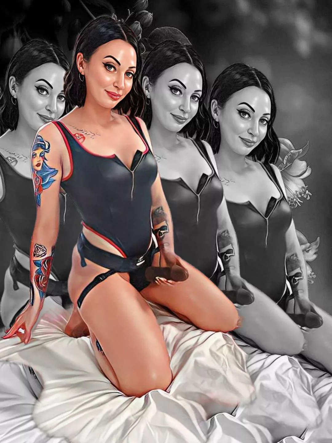 Feeling Cocky tonight…😈 posted by superflychick91