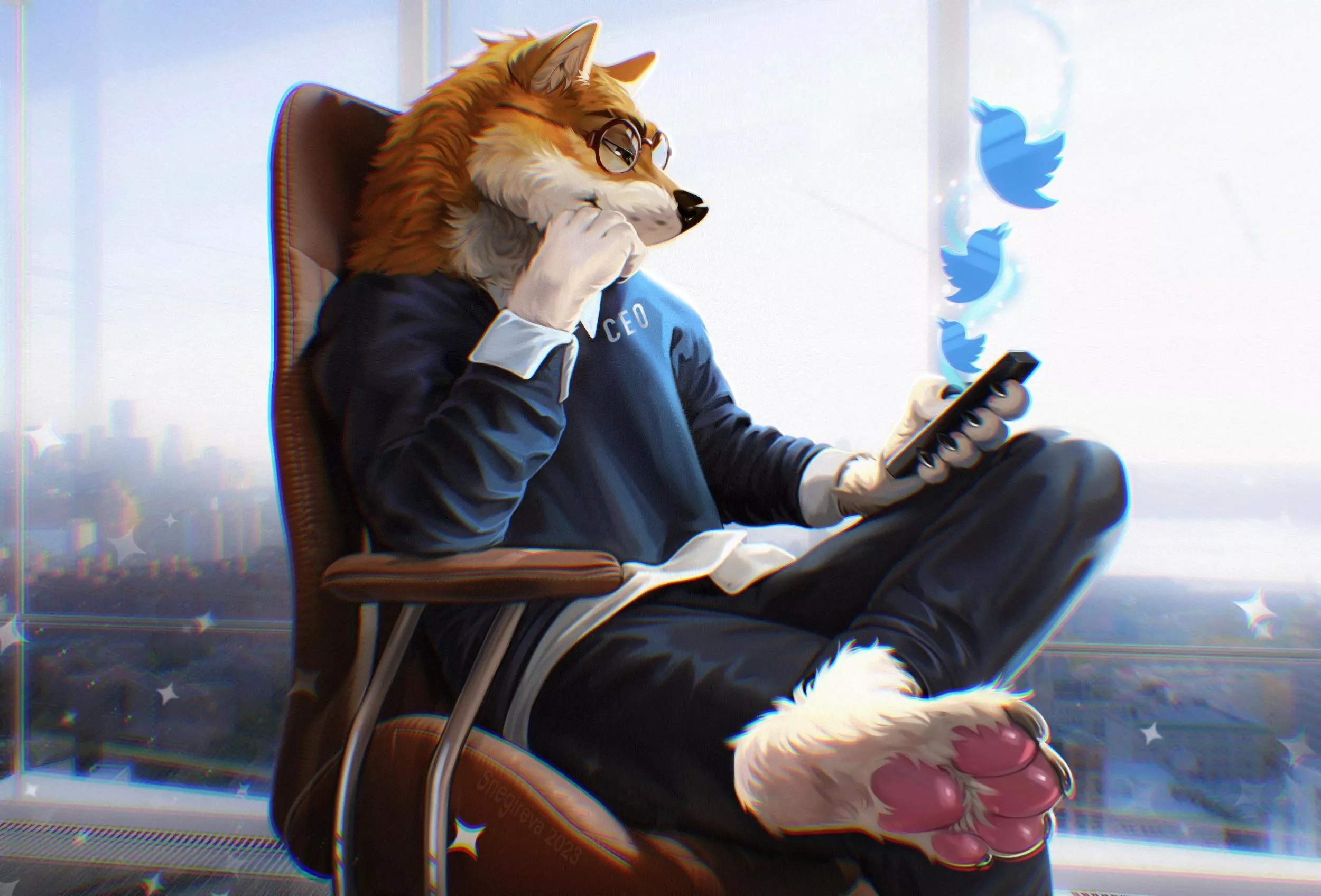 Good boy (art by me) posted by Snegireva