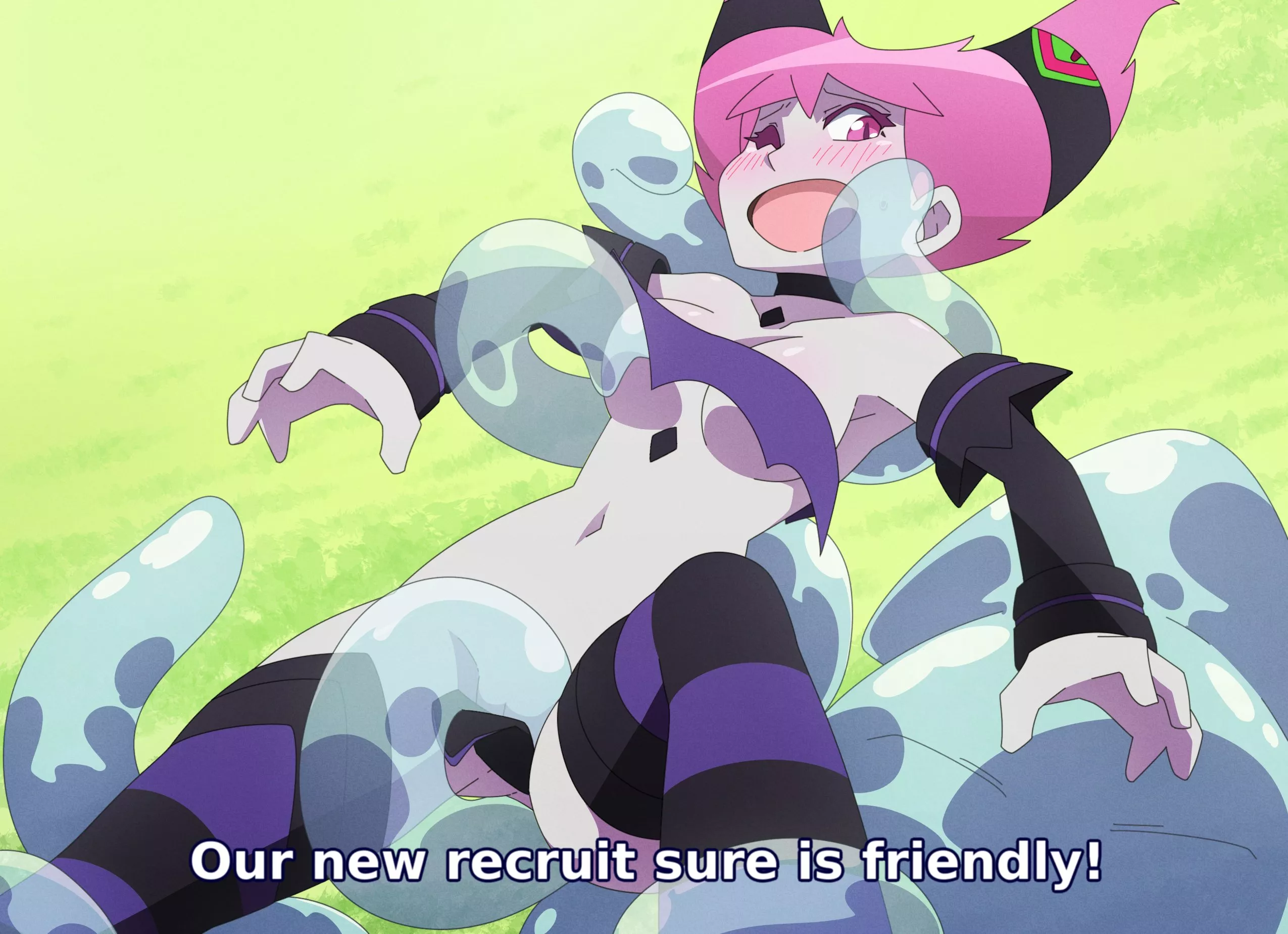 Jinx tries to train The Hive's newest recruit (Threetwigs) posted by ObserveAndHerve