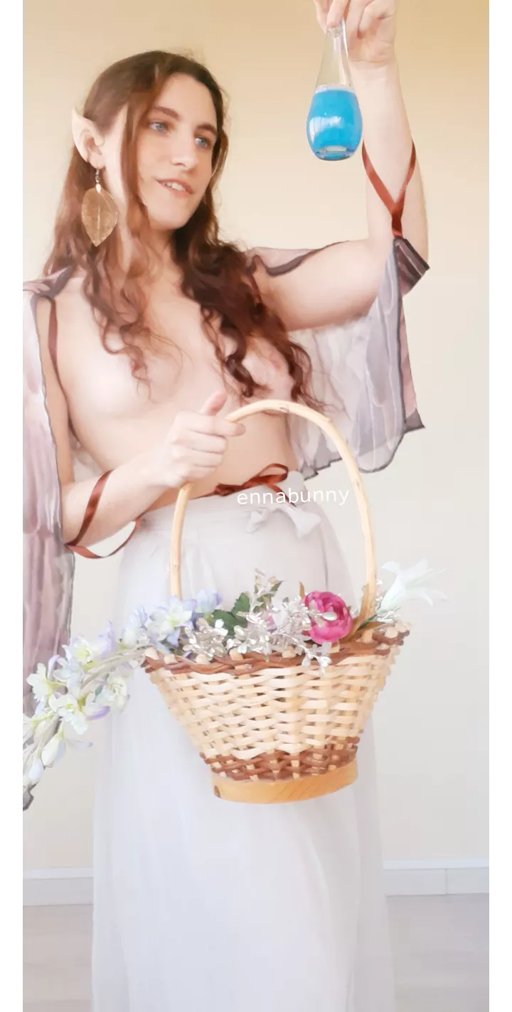 just done picking uo Herbs for my potions [Enby] posted by Enna99