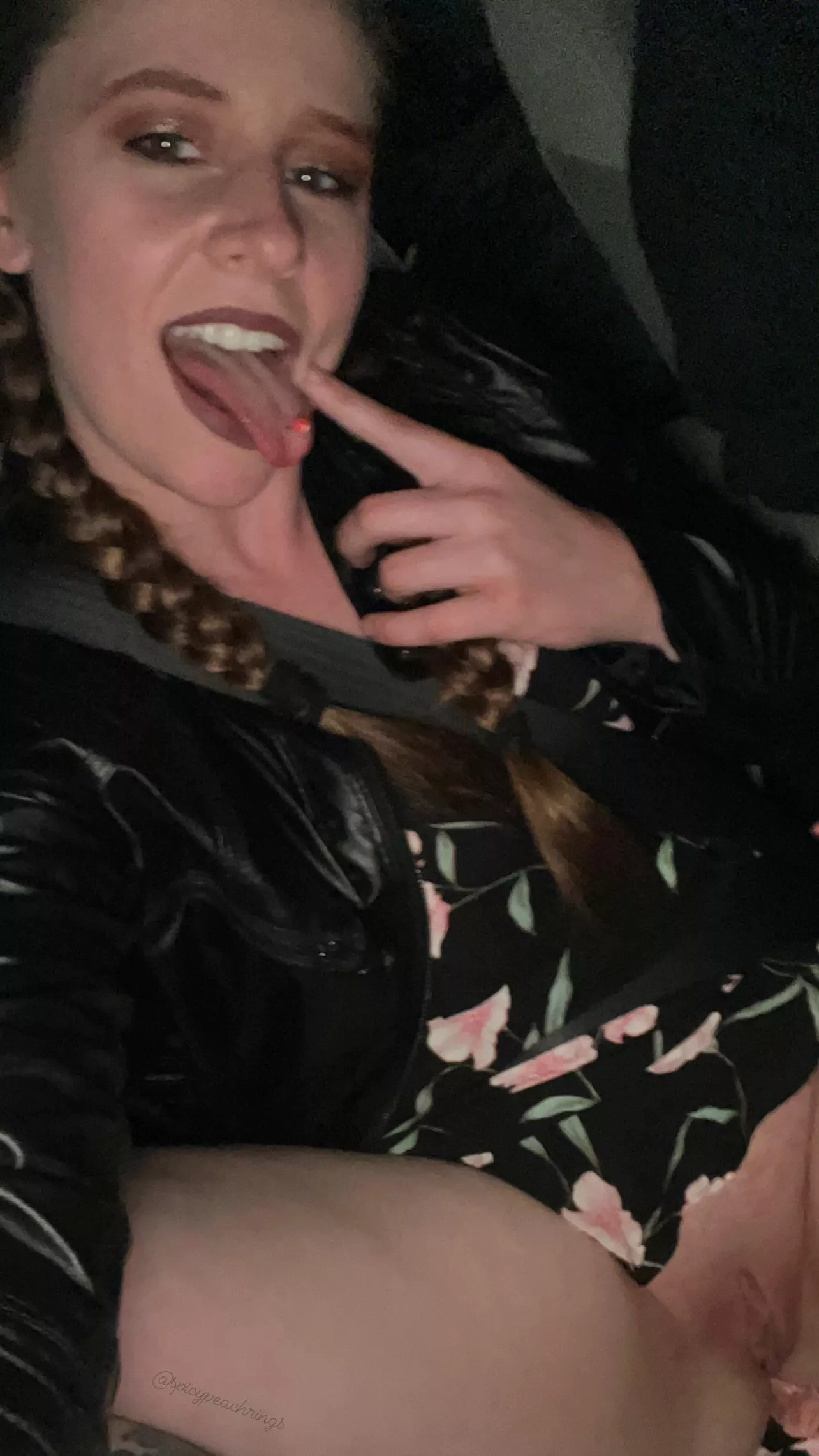On the way to the club like 🤪 posted by spicypeachrings