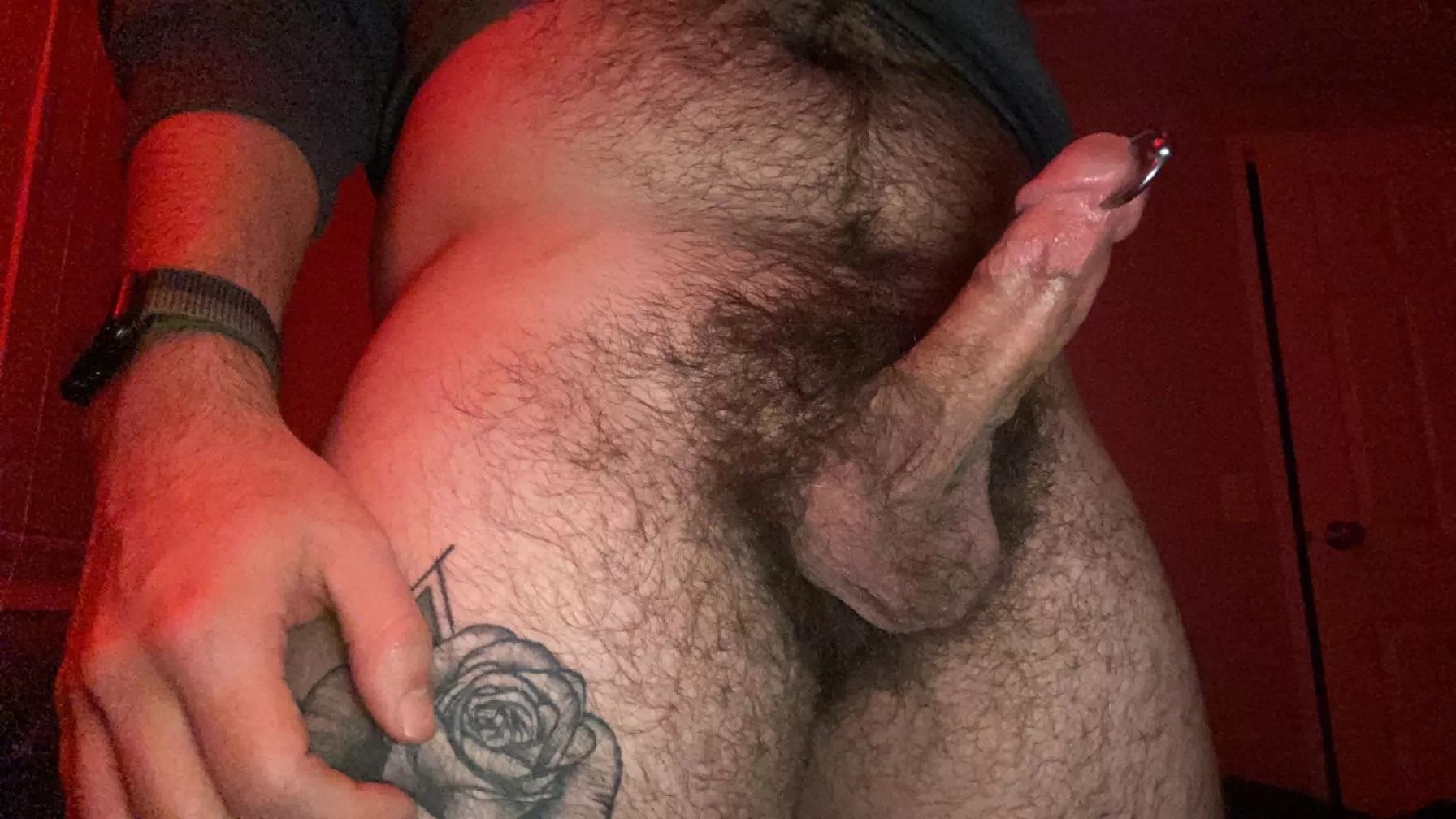 pierced hairy dick by blisssd32