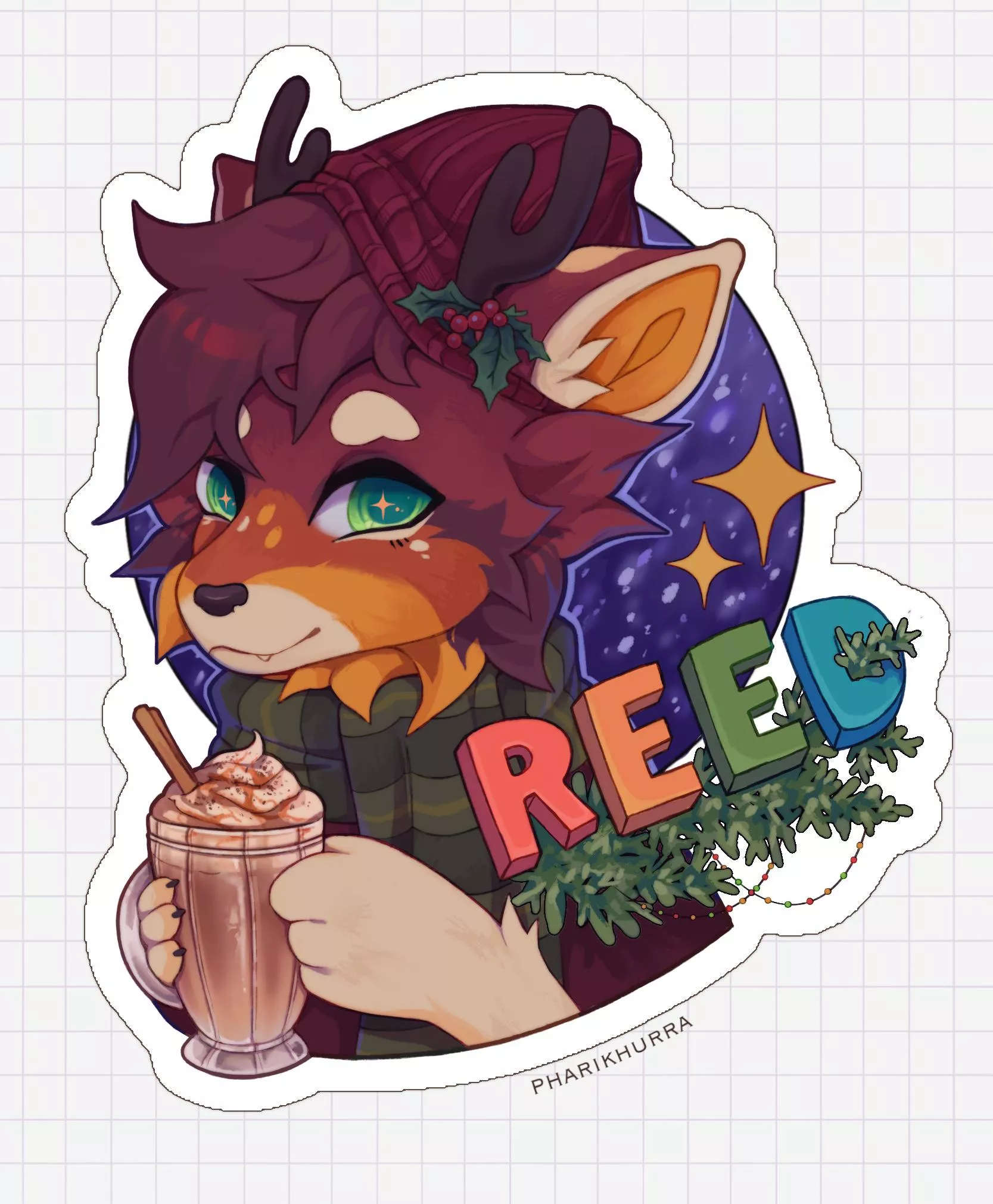 Reed's Fursuit Badge [pharikhurra] posted by pharikhurra