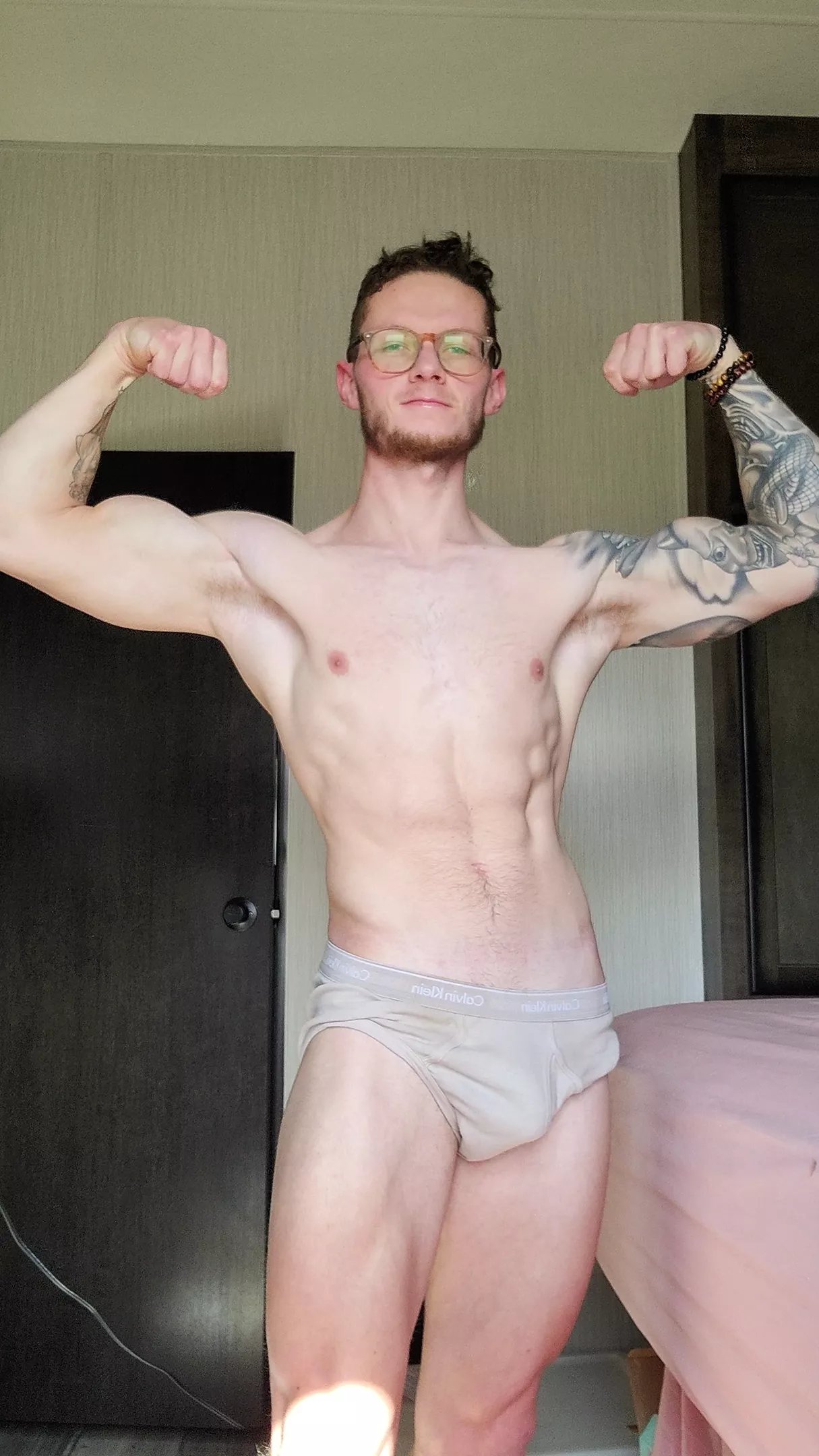 rub my bulge and muscles? posted by ben_ryan_official