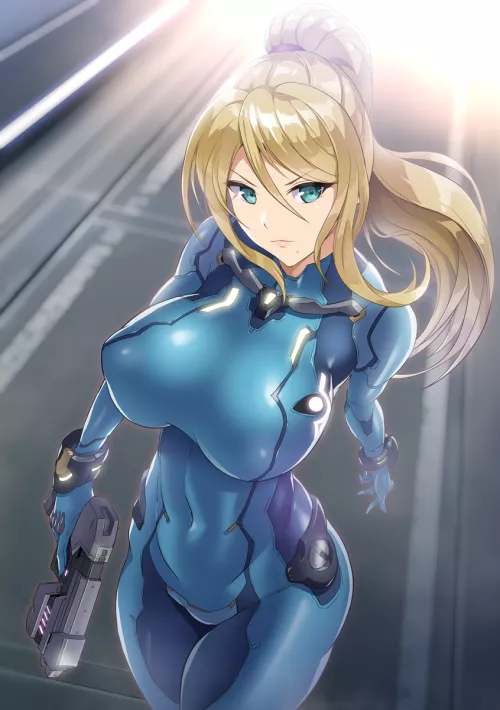 Samus Aran [Metroid] by CheetahSperm18