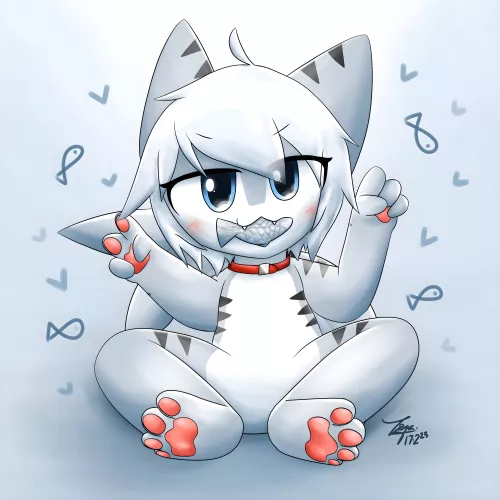 shork cutie! (art by me @tringacuber on twitter) by tringa_piano