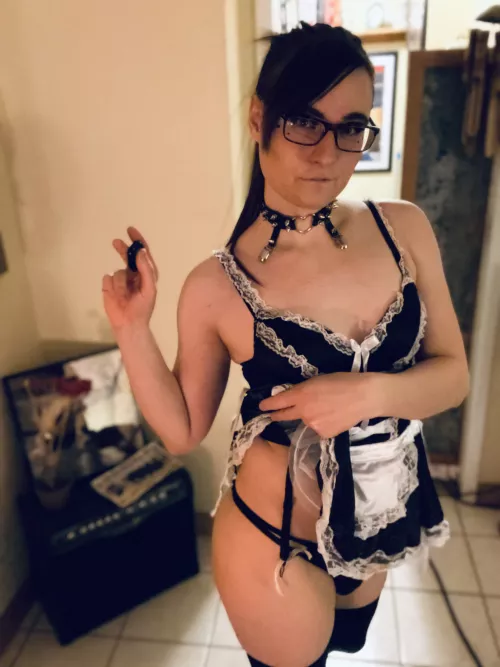 Sissies and maid outfits go together like... sissies and maid outfits! by AvaShade