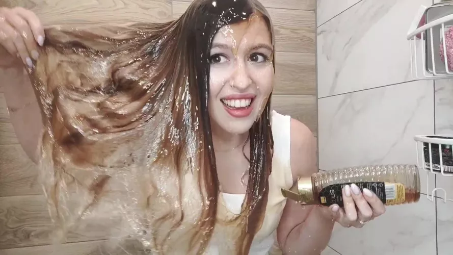 So much honey in her hair by _Anonymous_Account_