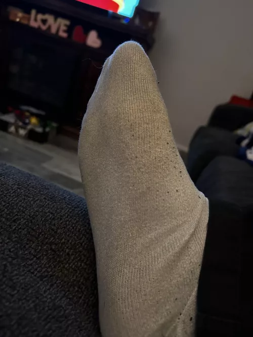 Sweaty and dirty from work. Want to sniff??? by BarefootMamaBear