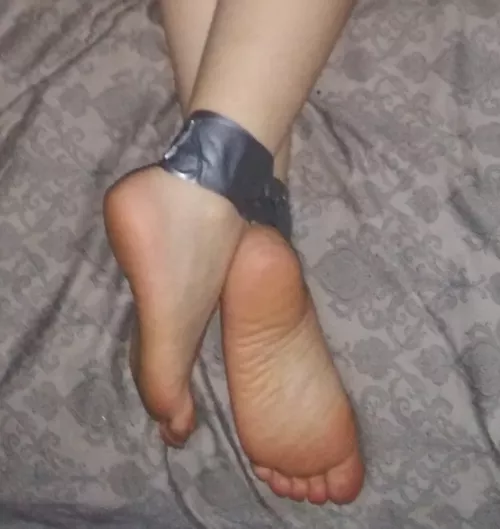 Tape is just too fun by kyrasweetfeet