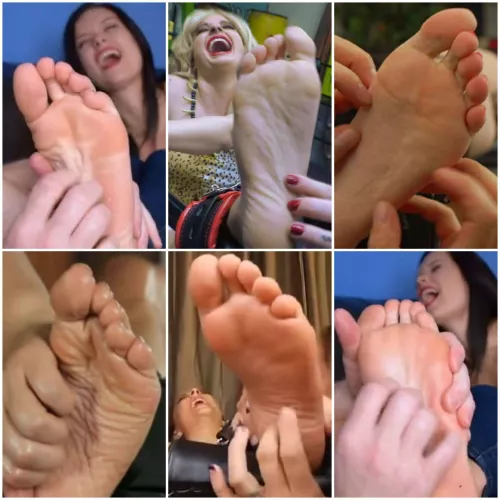 Tickling Feet Collage by Icy_Passenger2028