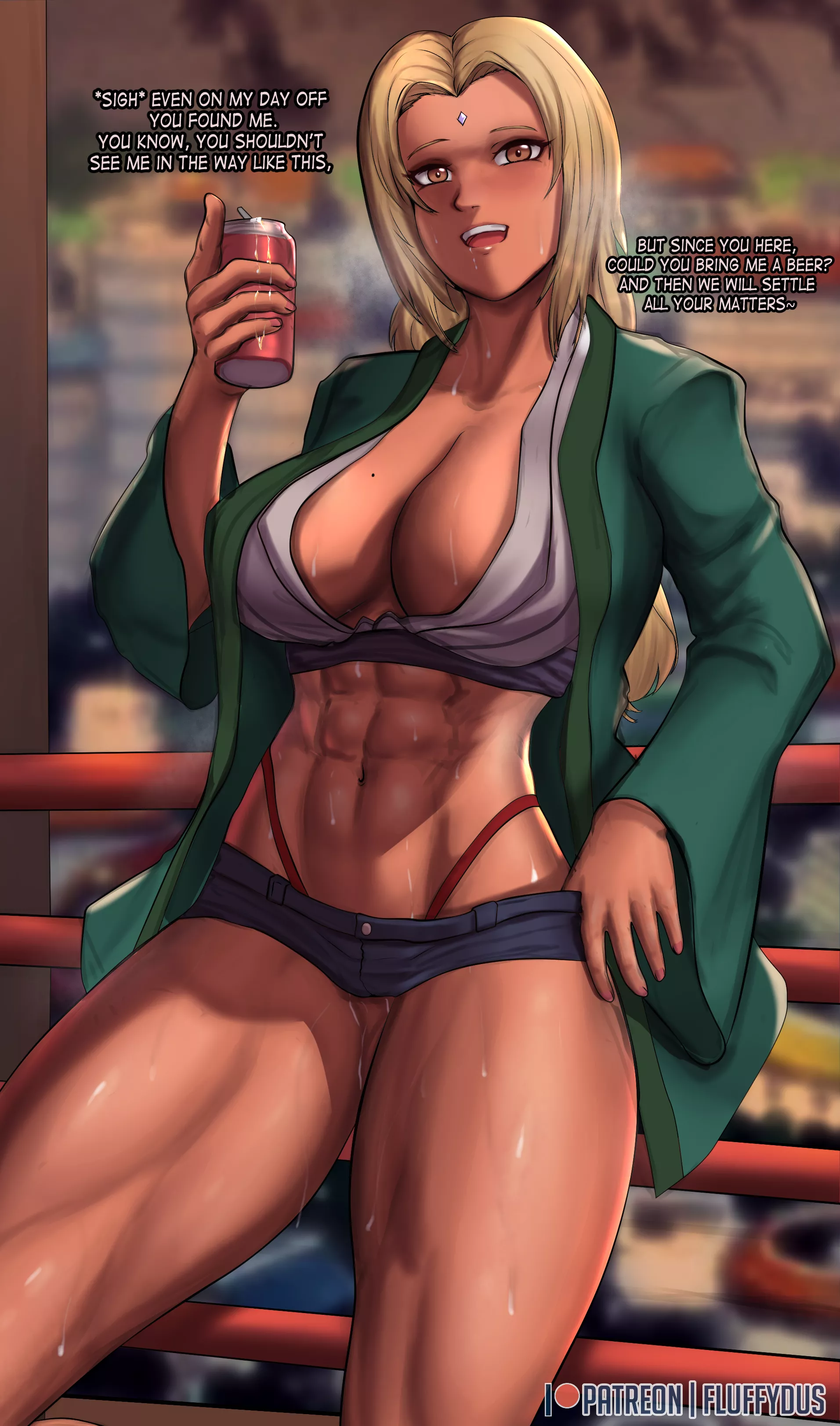 Tsunade [Artist: FluffyDus] posted by ComaOfSouls
