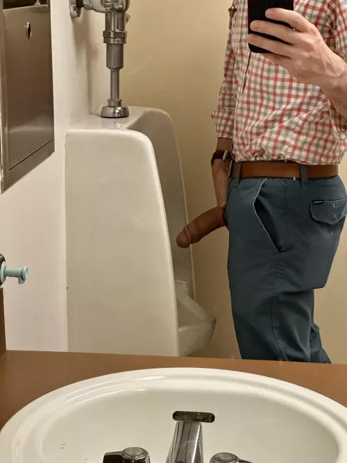 Would you like to be next to me at the urinal? by Alex_blue1