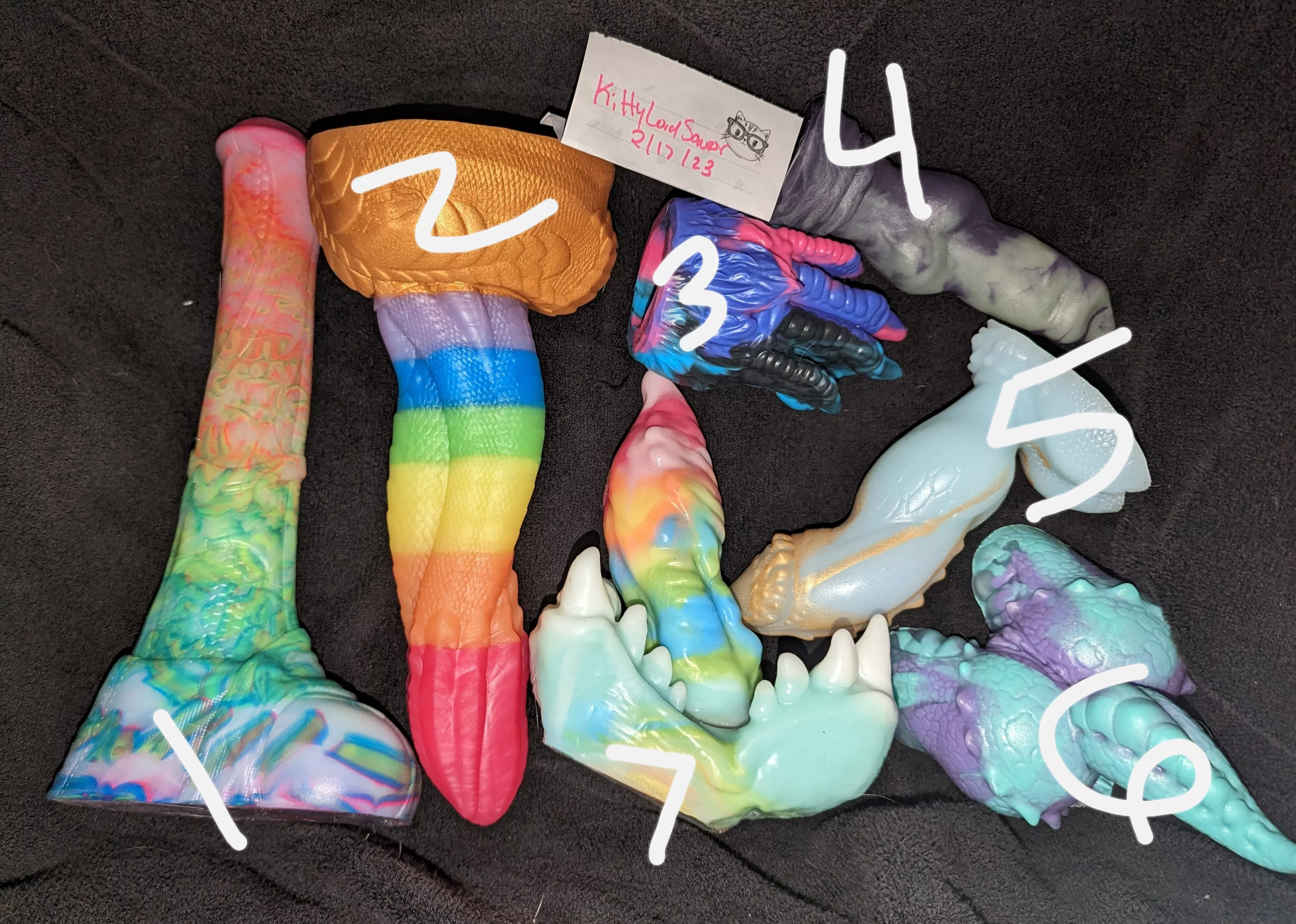 WTS(US only) multiple toys! Vector (#1) not for sale. More info/pics in comment! posted by KittyLordSavior