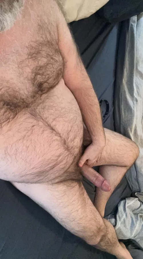 (47) stoner bear bottom craving cock and cum. Need more loads in my holes. by Gayinnorman