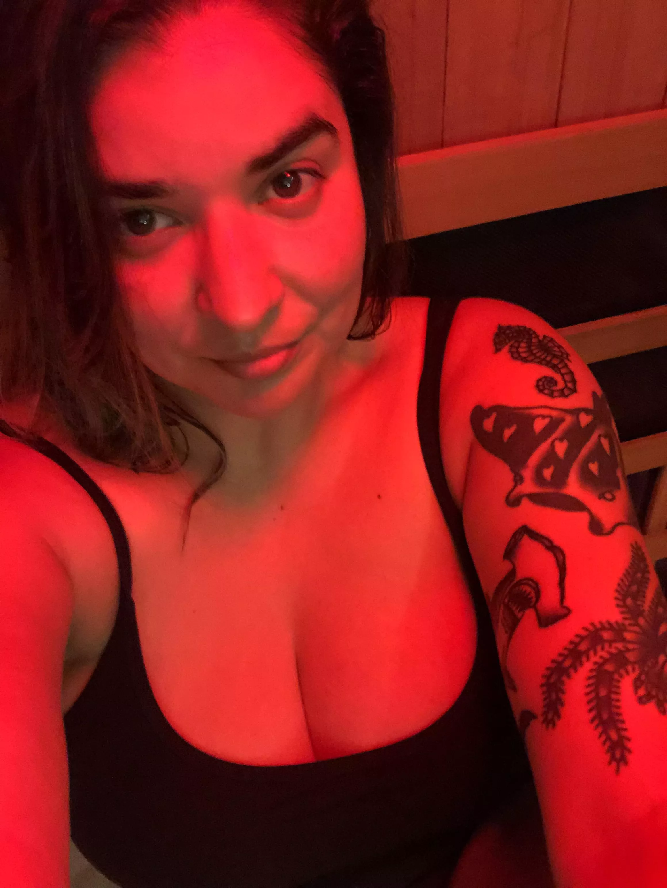 Anyone wanna join me in the sauna? [F] posted by xlushxlisax