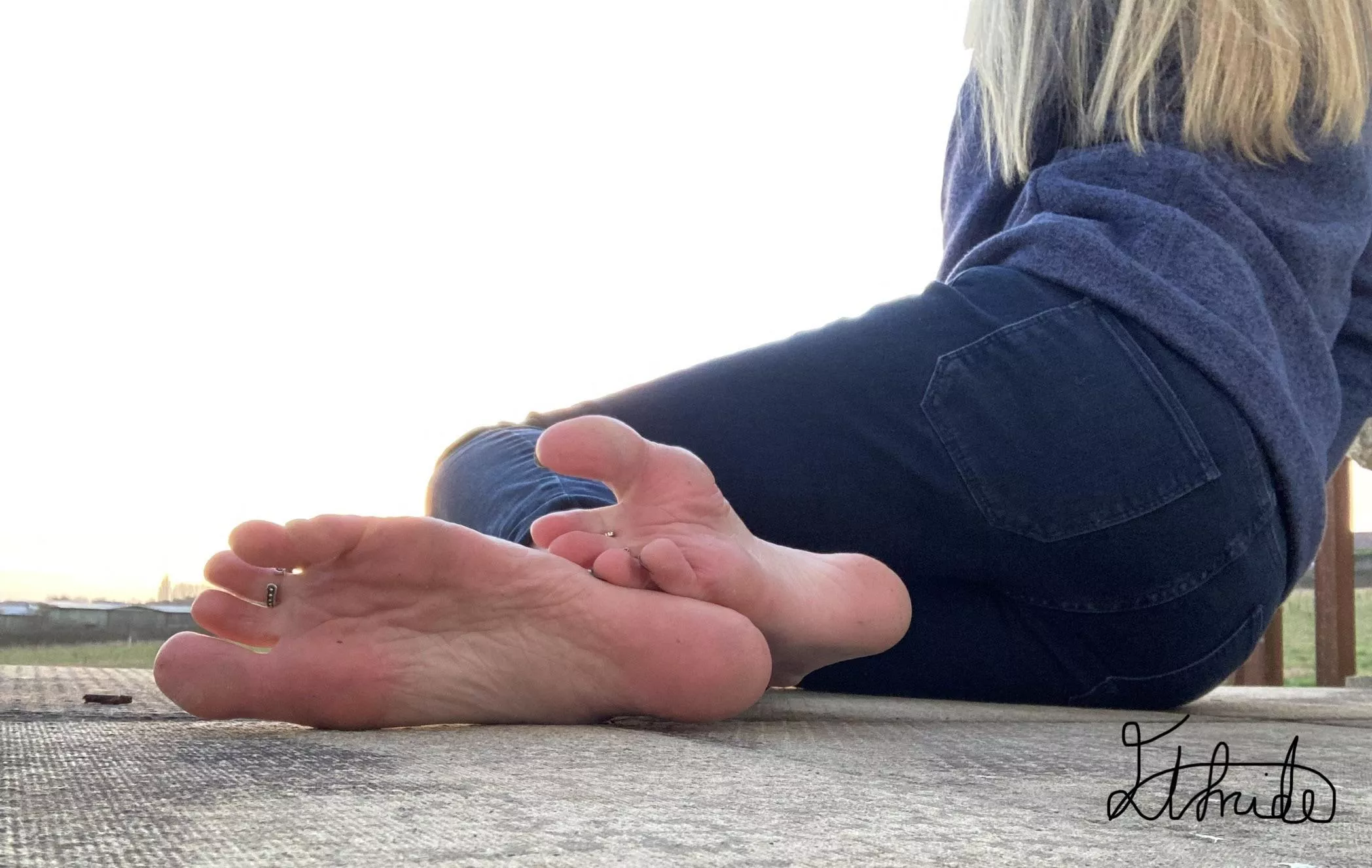 Are you enjoying the view? posted by Elfrida77