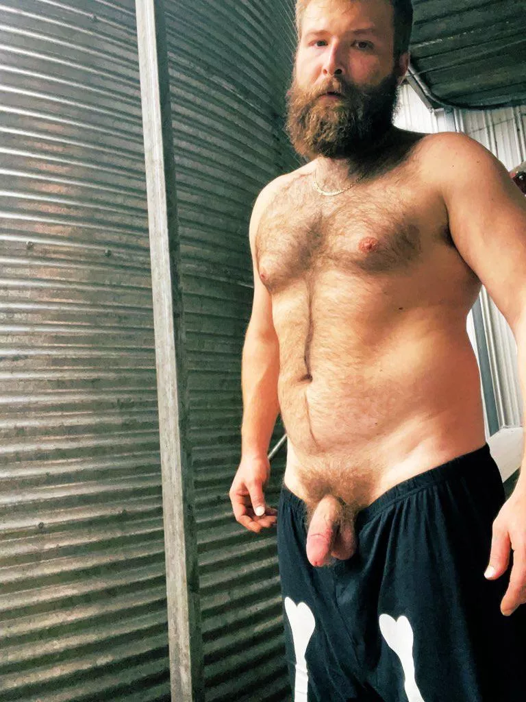 Behind the silo. posted by BuckWyldr