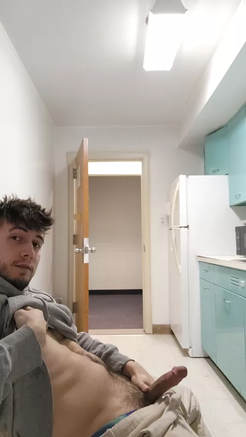 care to blow me in the dorm kitchen? (22) by FoxRoutine