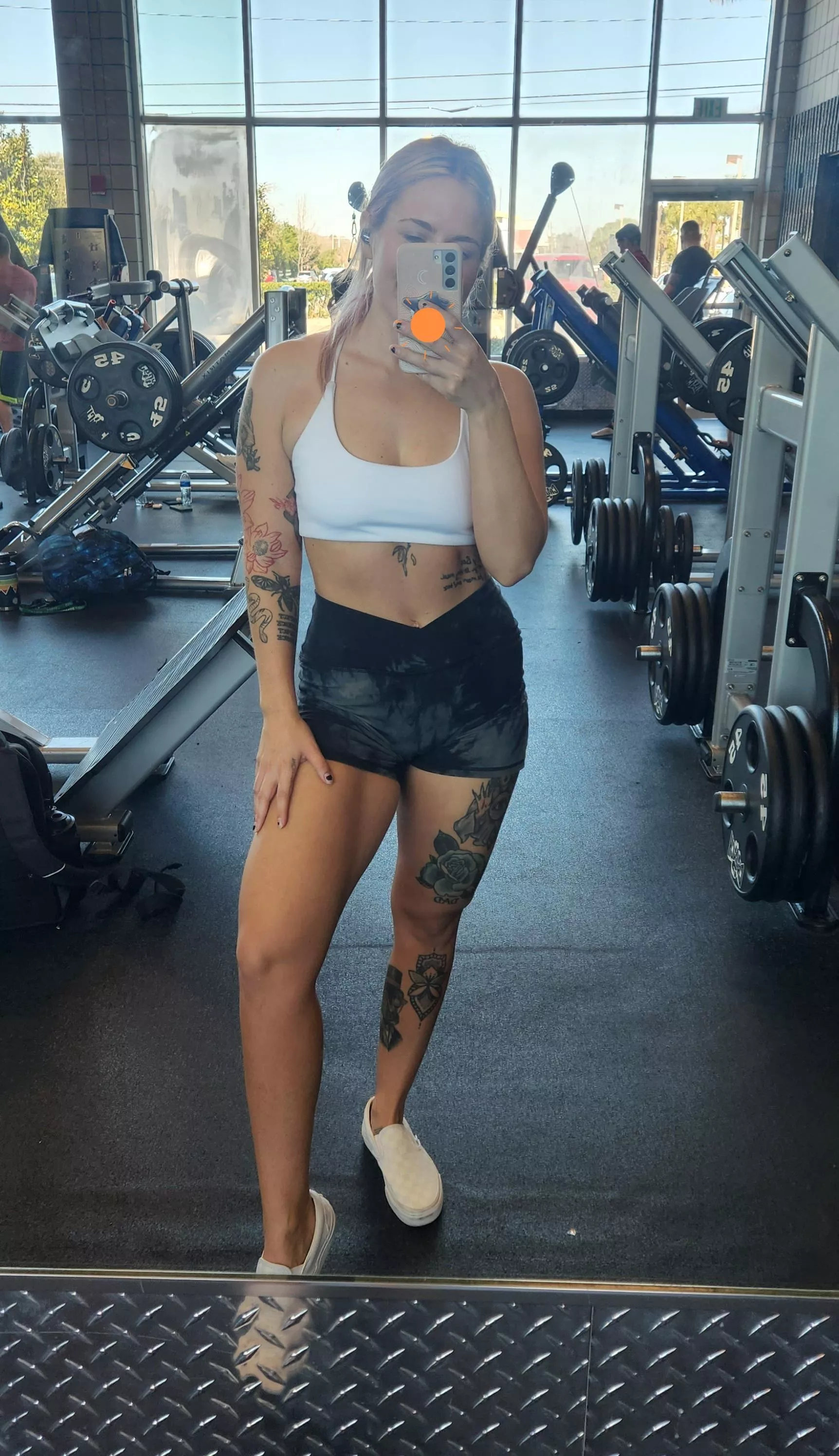 Don't mind the blurriness from the sweat on my camera :) posted by kyleemonica