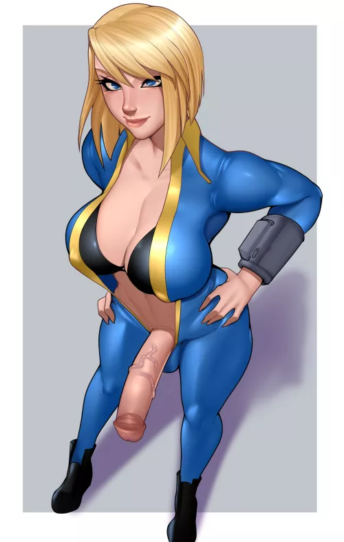 Fallout girl (Crocodilchik) by ObserveAndHerve