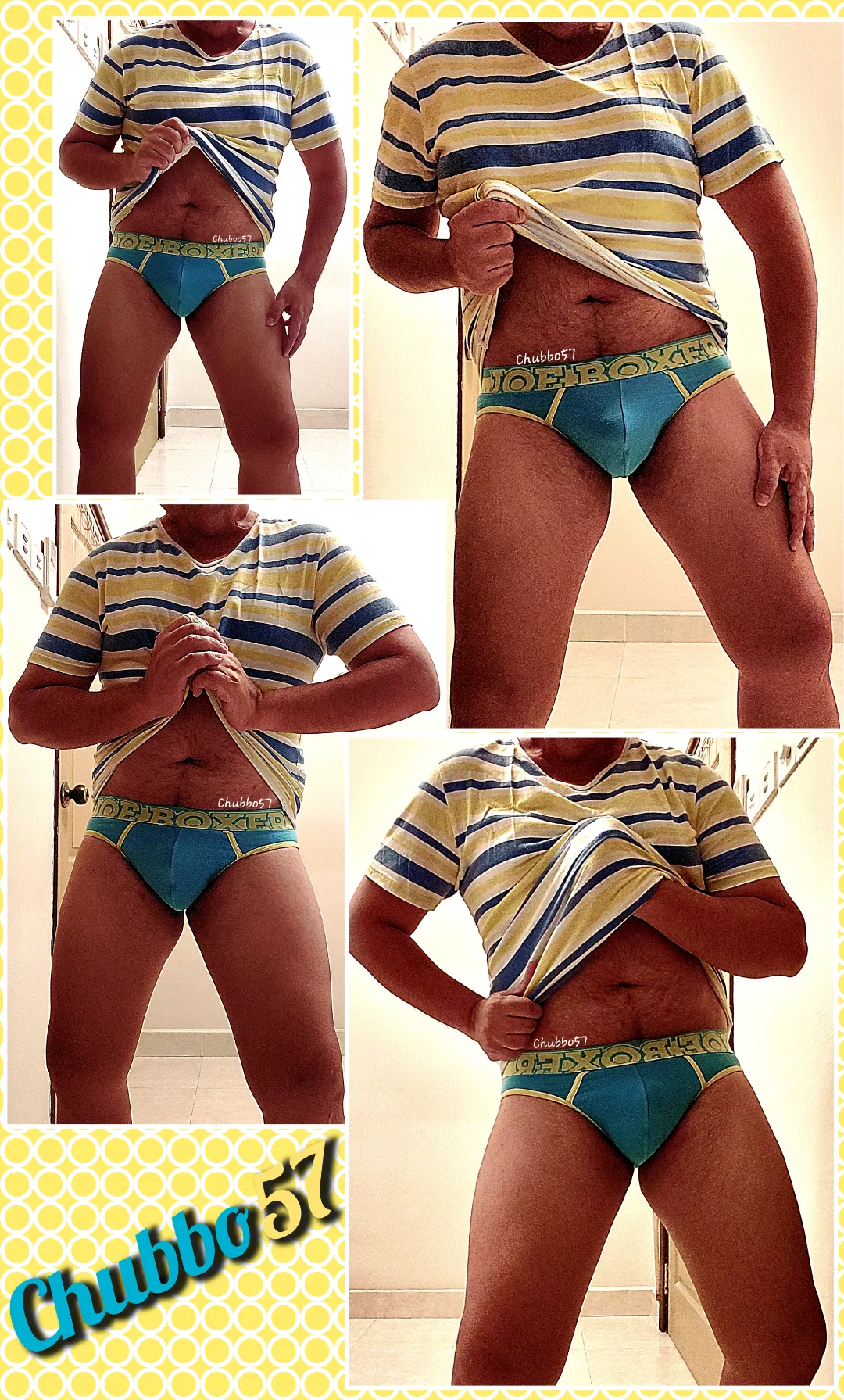 Feeling cyan & lemony this weekend. posted by chubbo57