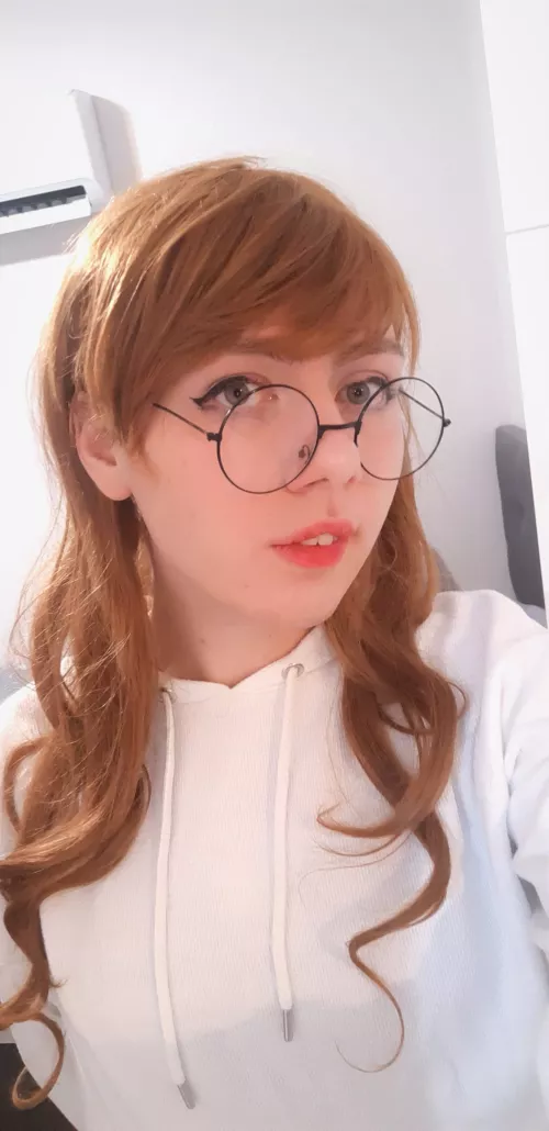 Giving Hair Behind Ears Thing A Try by Sweaty_Mechanic