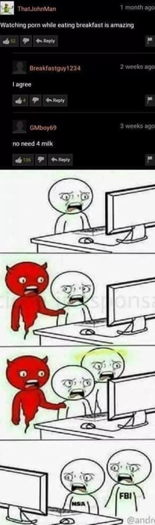 Gotta get that daily protein. by talentedAffinity15